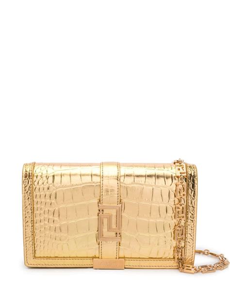 bolsa versace negra con dorado|versace jeans farfetch.